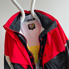 1990/2000s Winston Racing Color Block Lined Windbreaker - OMG!