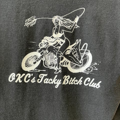 1992 Whole Hawg Daze Motorcycle T-Shirt - WOAH the backside
