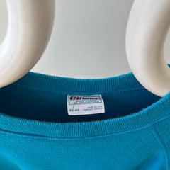 1990s Blue Blank Sweatshirt