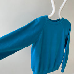 1990s Blue Blank Sweatshirt