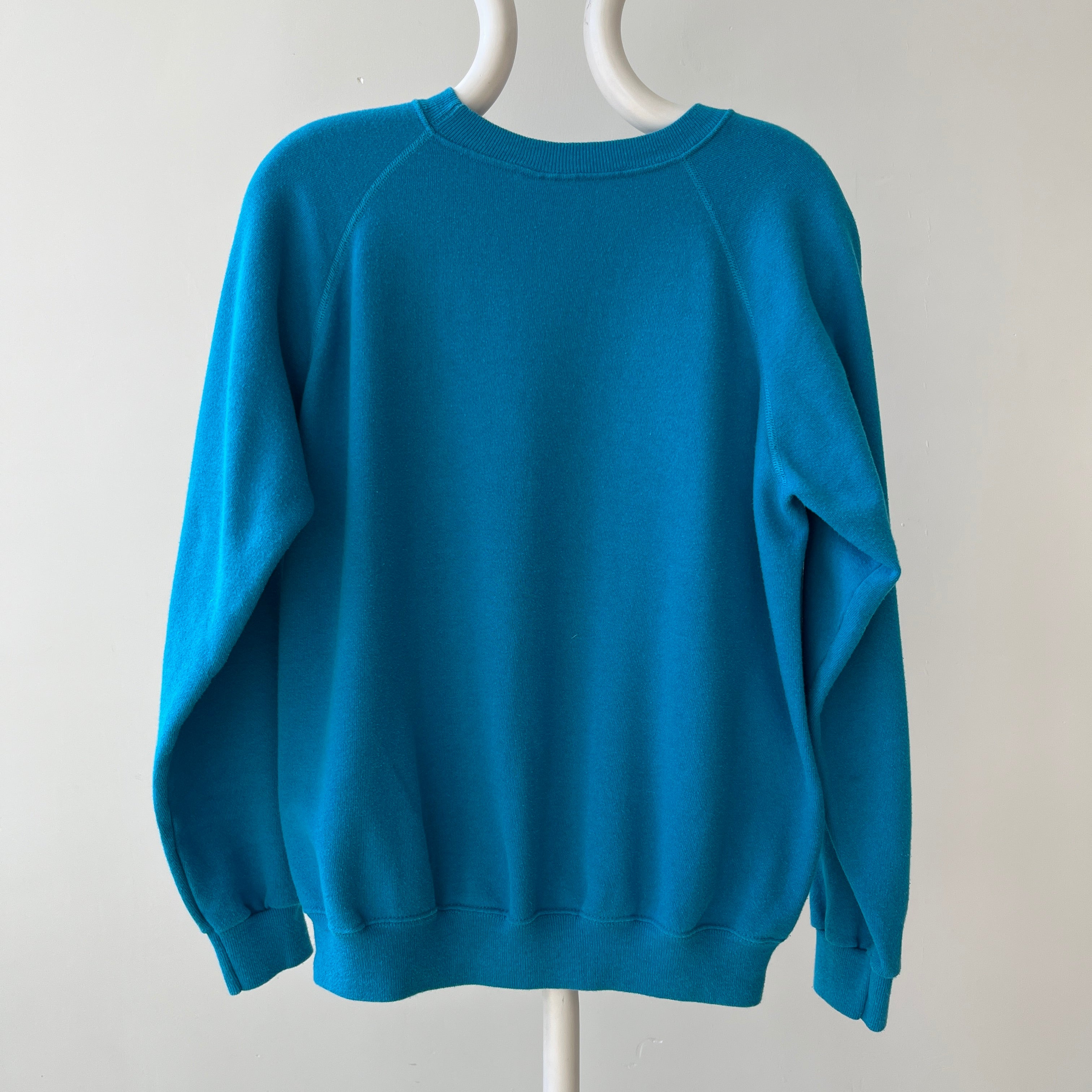 1990s Blue Blank Sweatshirt