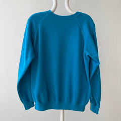 1990s Blue Blank Sweatshirt