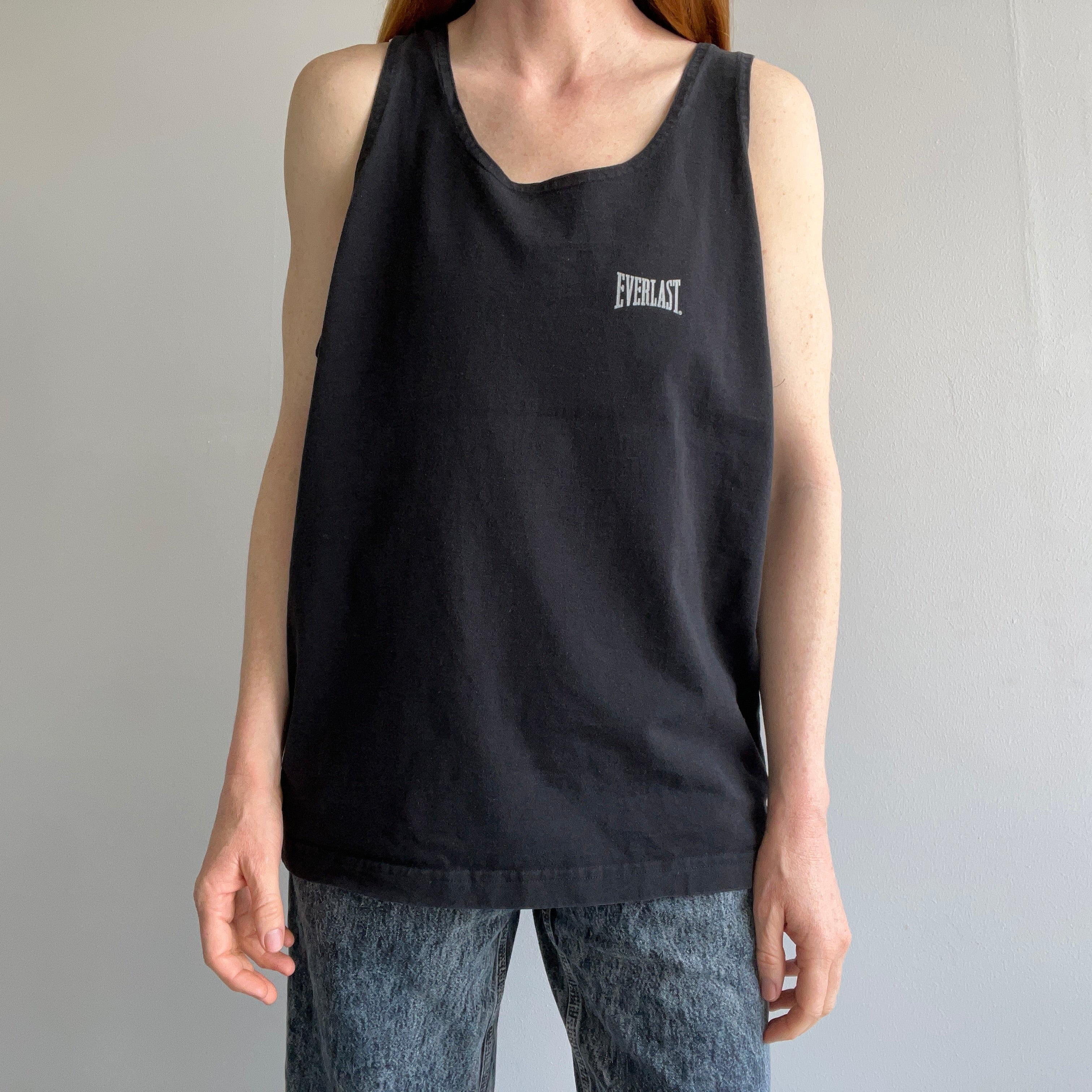 1980/1990s Everlast Cotton Tank Top – Red Vintage Co