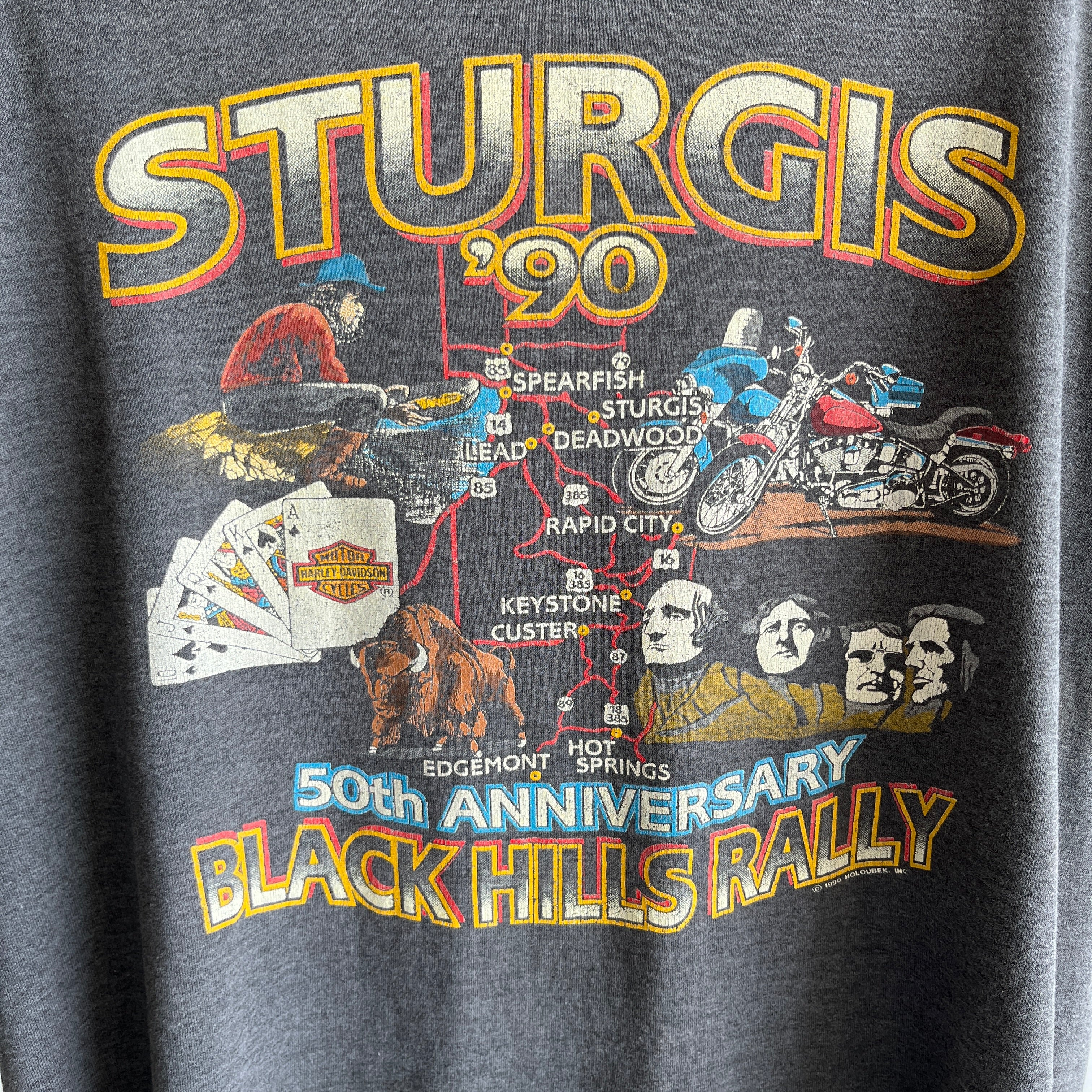 1990 Sturgis Thinned Out Beauty - Collectible