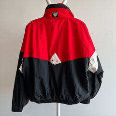 1990/2000s Winston Racing Color Block Lined Windbreaker - OMG!