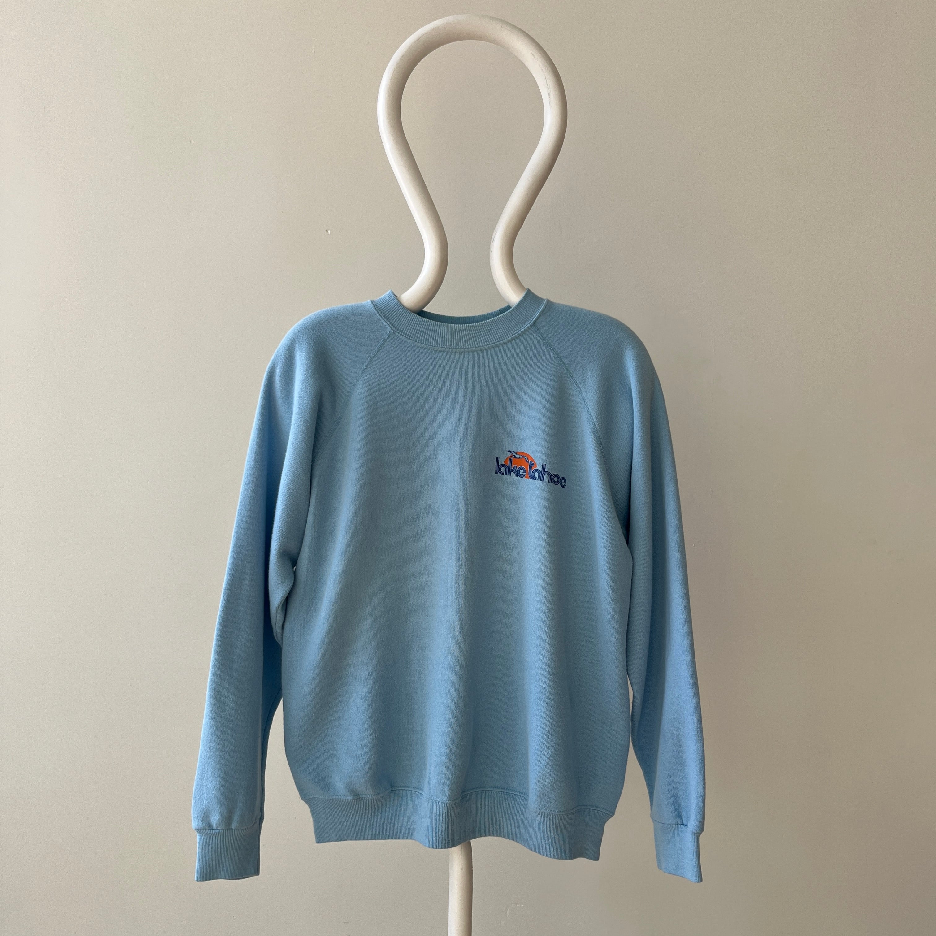 1990s Baby Blue Lake Tahoe Sweatshirt