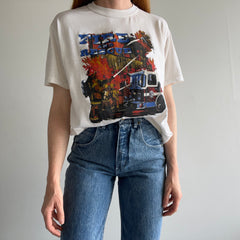 1970/80s Fire and Rescue Super Slouchy T-Shirt