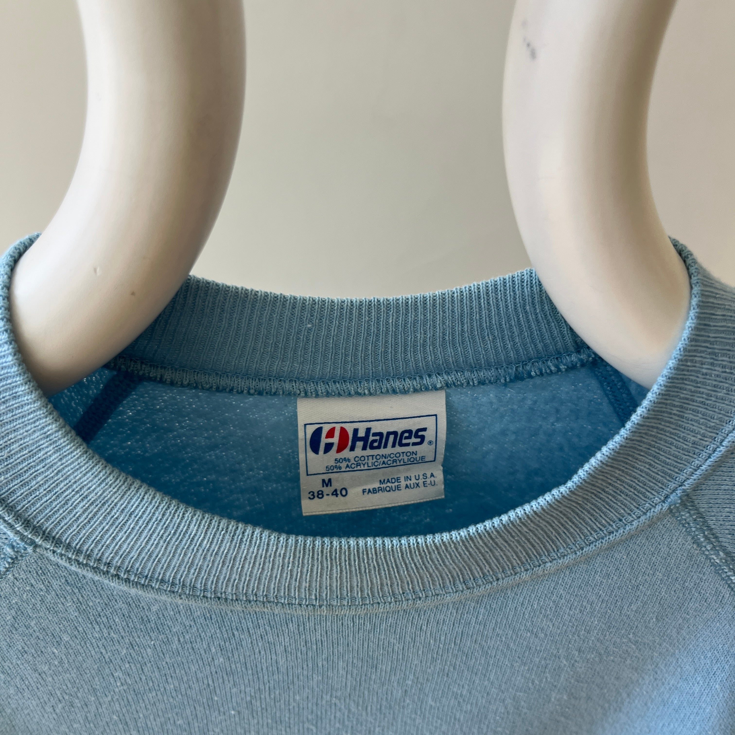 1990s Baby Blue Lake Tahoe Sweatshirt