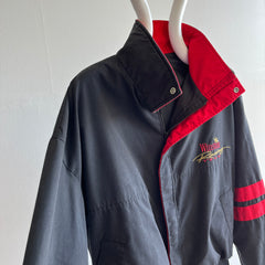 1980/90s Winston Racing Zip Up Jacket with Double Stripes