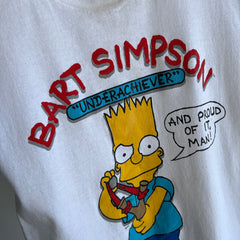 1989 Bart Simpson Underachiever T-Shirt