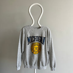 1980s University of Michigan Slouchy and Soft Sweatshirt