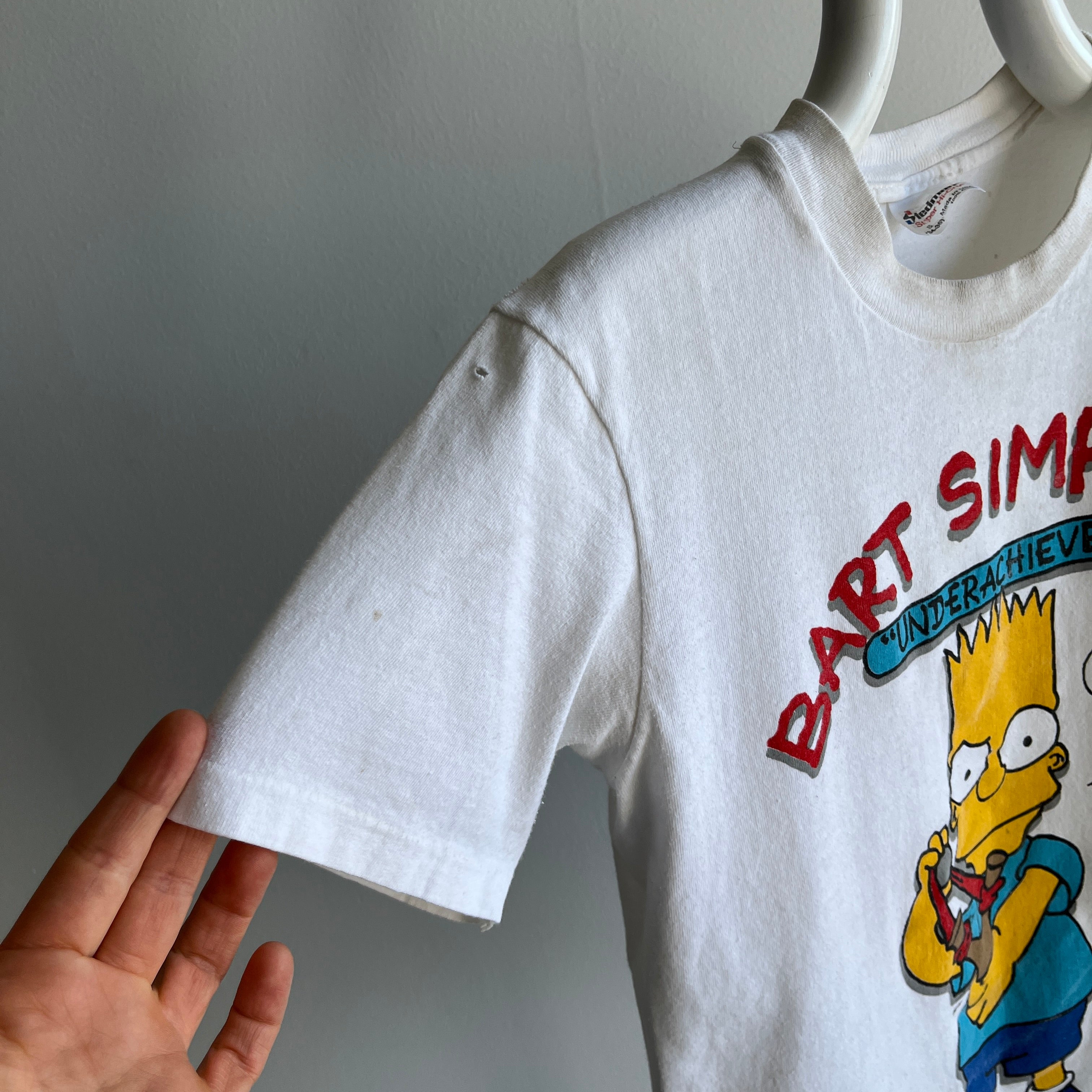 1989 Bart Simpson Underachiever T-Shirt