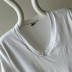 T-shirt teinté de peinture noire vierge des années 00