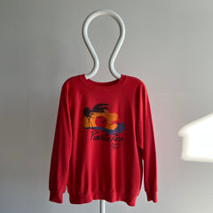 1980s Super Thin and Worn Luquillo Beach, Puerto Rico Sweatshirt/Shirt