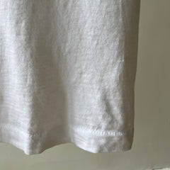 T-shirt teinté de peinture noire vierge des années 00