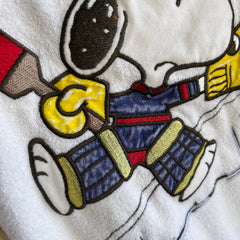 1990/2000s Ice Hockey Goalie Snoopy Terry Cloth Sweatshirt