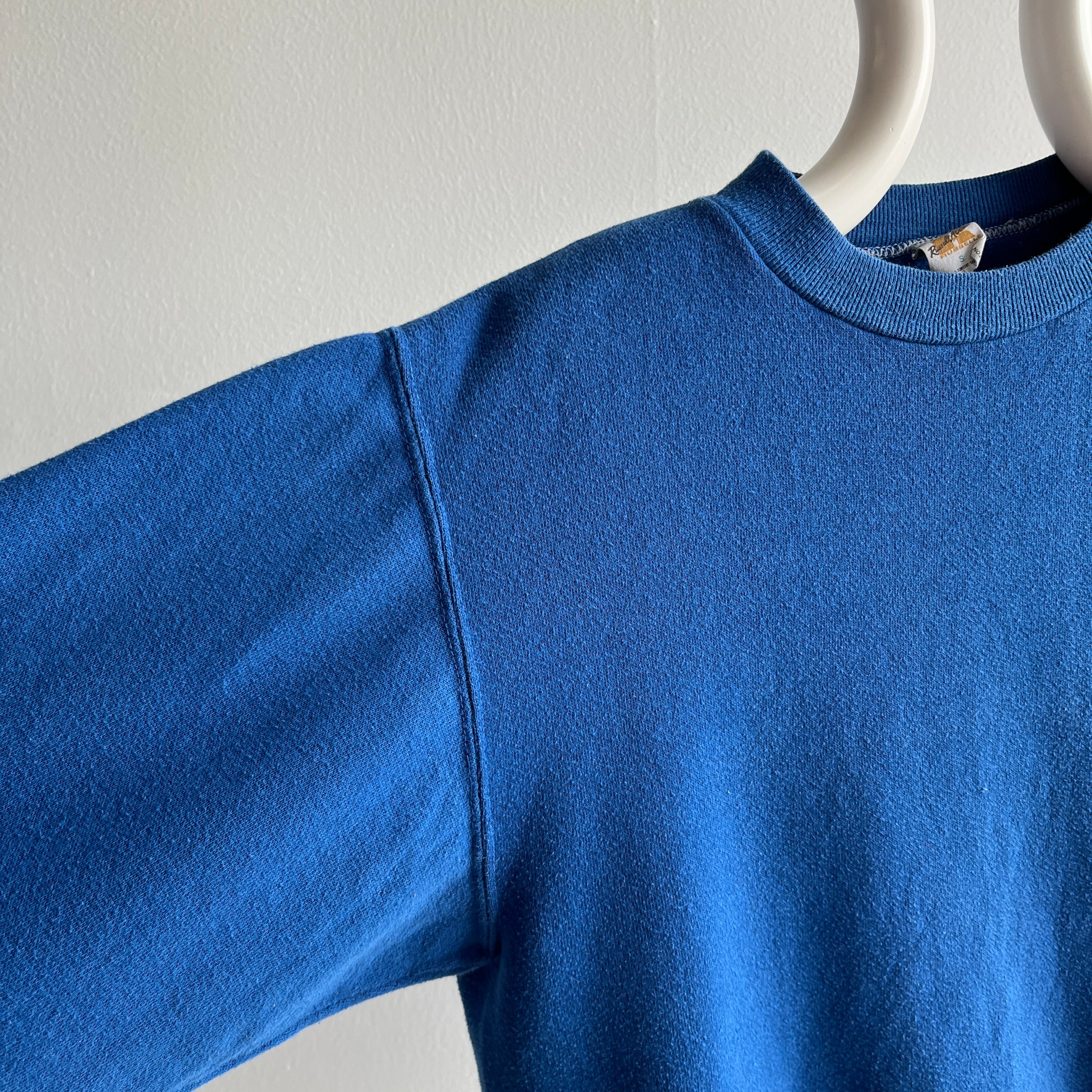 1970/80s Dodger Blue Sweatshirt by Russell Brand (Gold Tag)