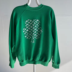 1990s DIY St. Paddy's Day Flair Sweatshirt