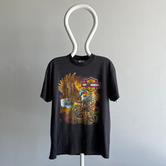 1988 Epic Single Sided Harley T-Shirt 50/50 - WOAH