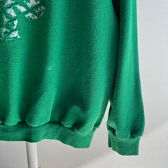 1990s DIY St. Paddy's Day Flair Sweatshirt