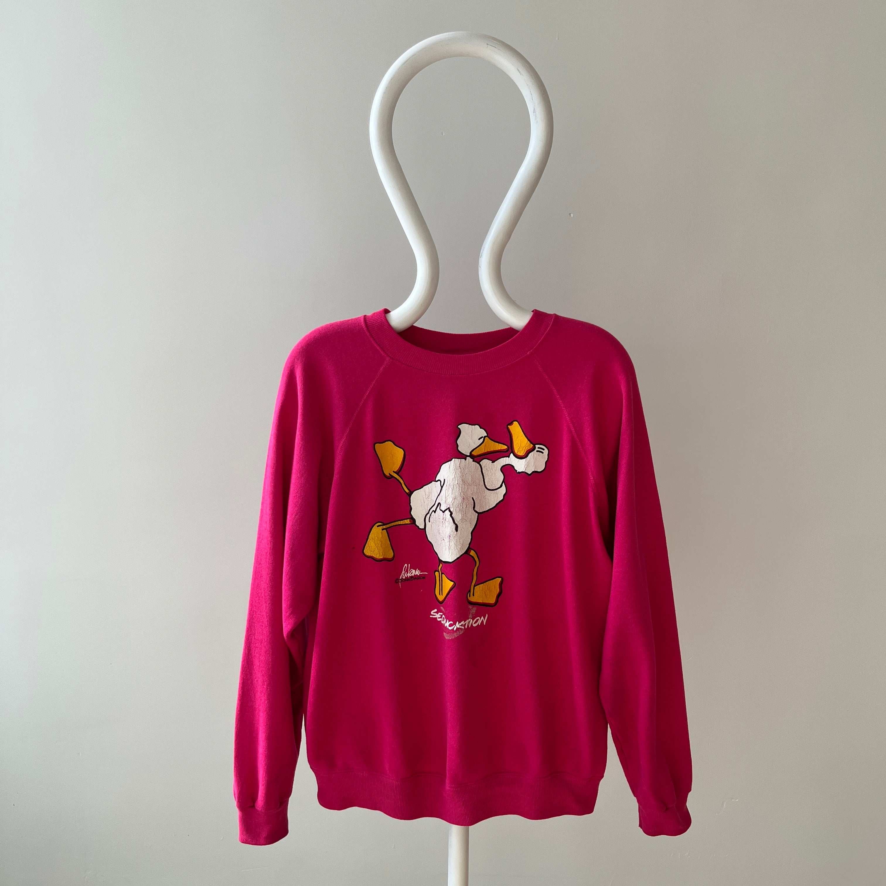 1980/90s Se(Duck)tion Sweatshirt - WOWOWOWOWOWOW