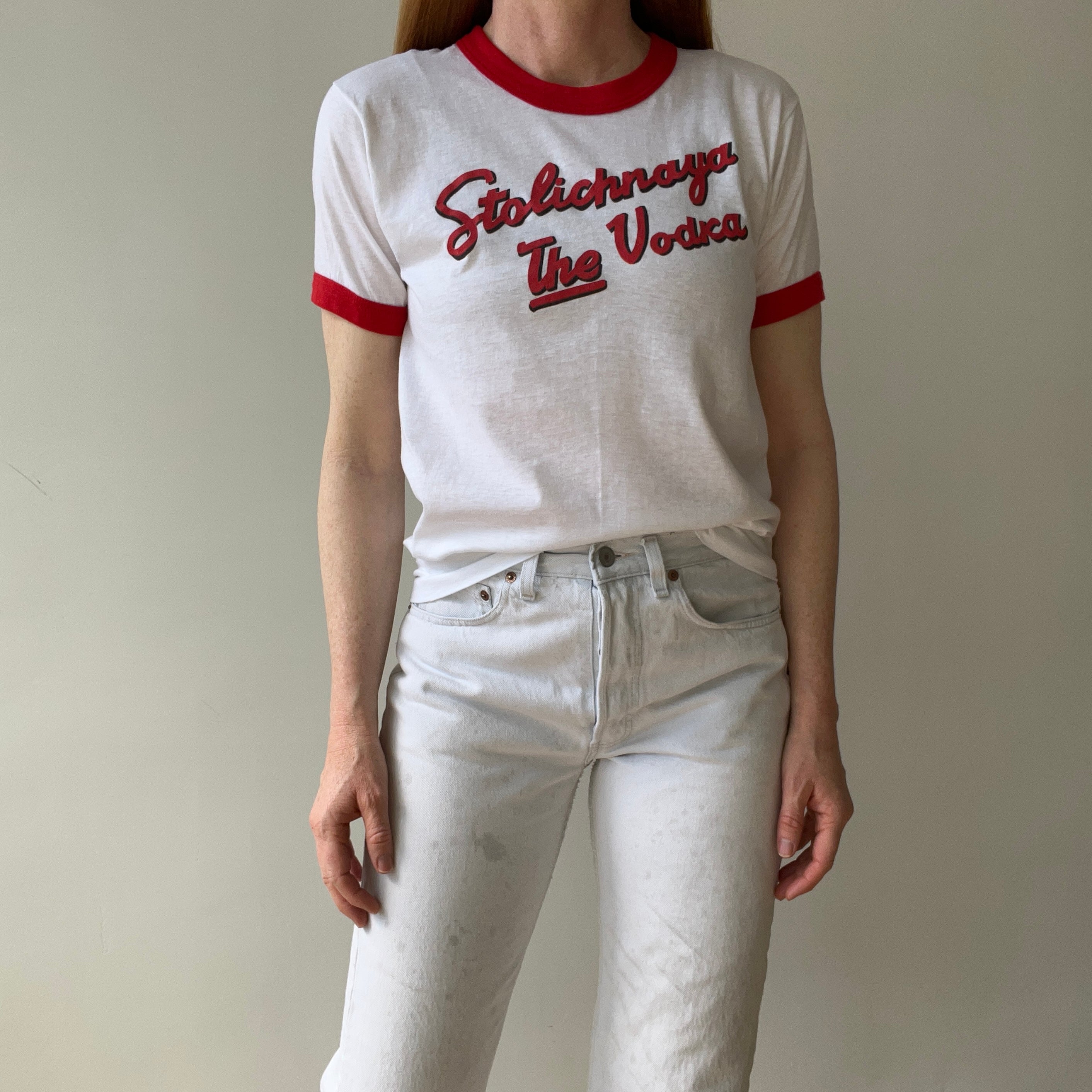 1980s Stoli Ringer - Please Drink Responsibly