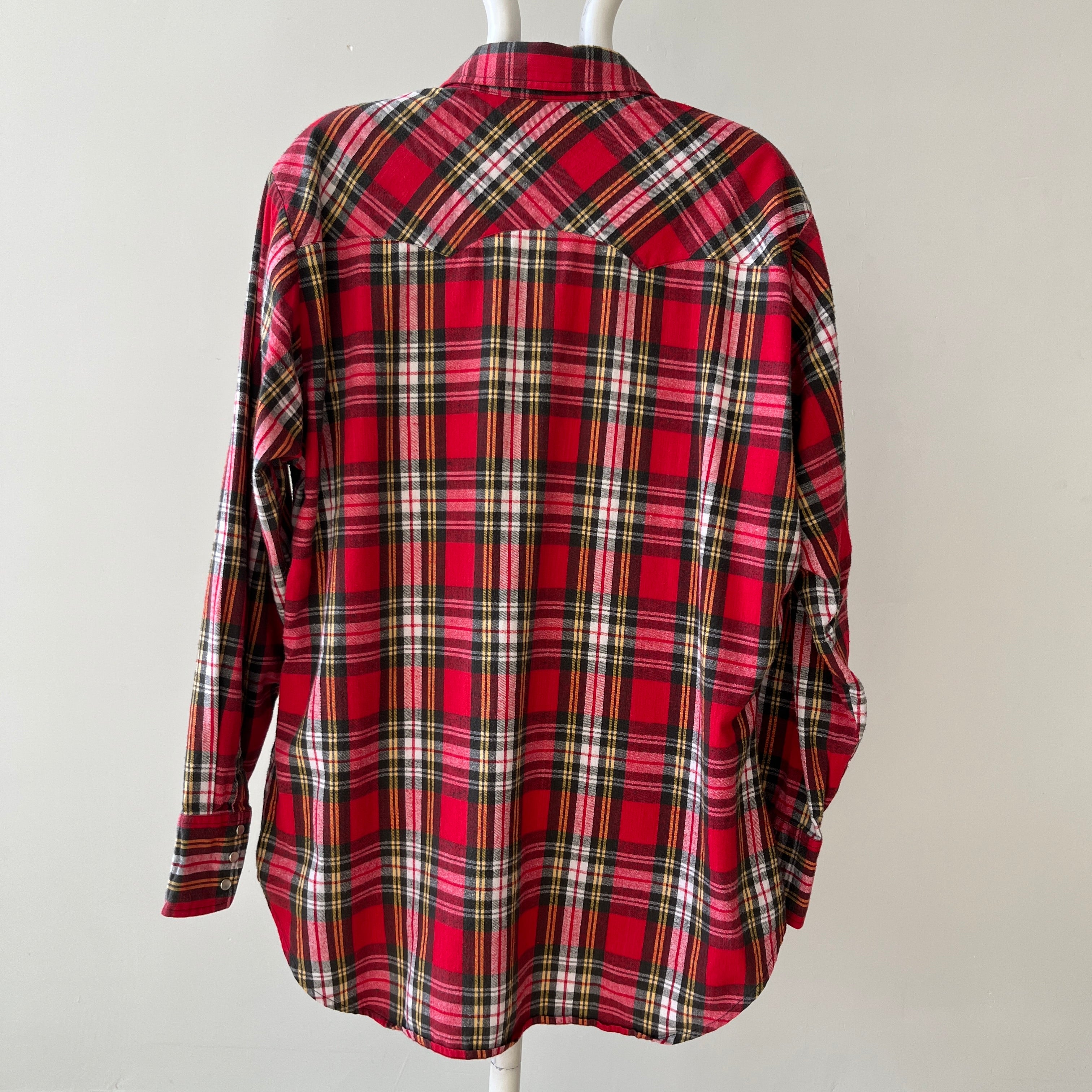1990s Levis Pearl Snap Flannel