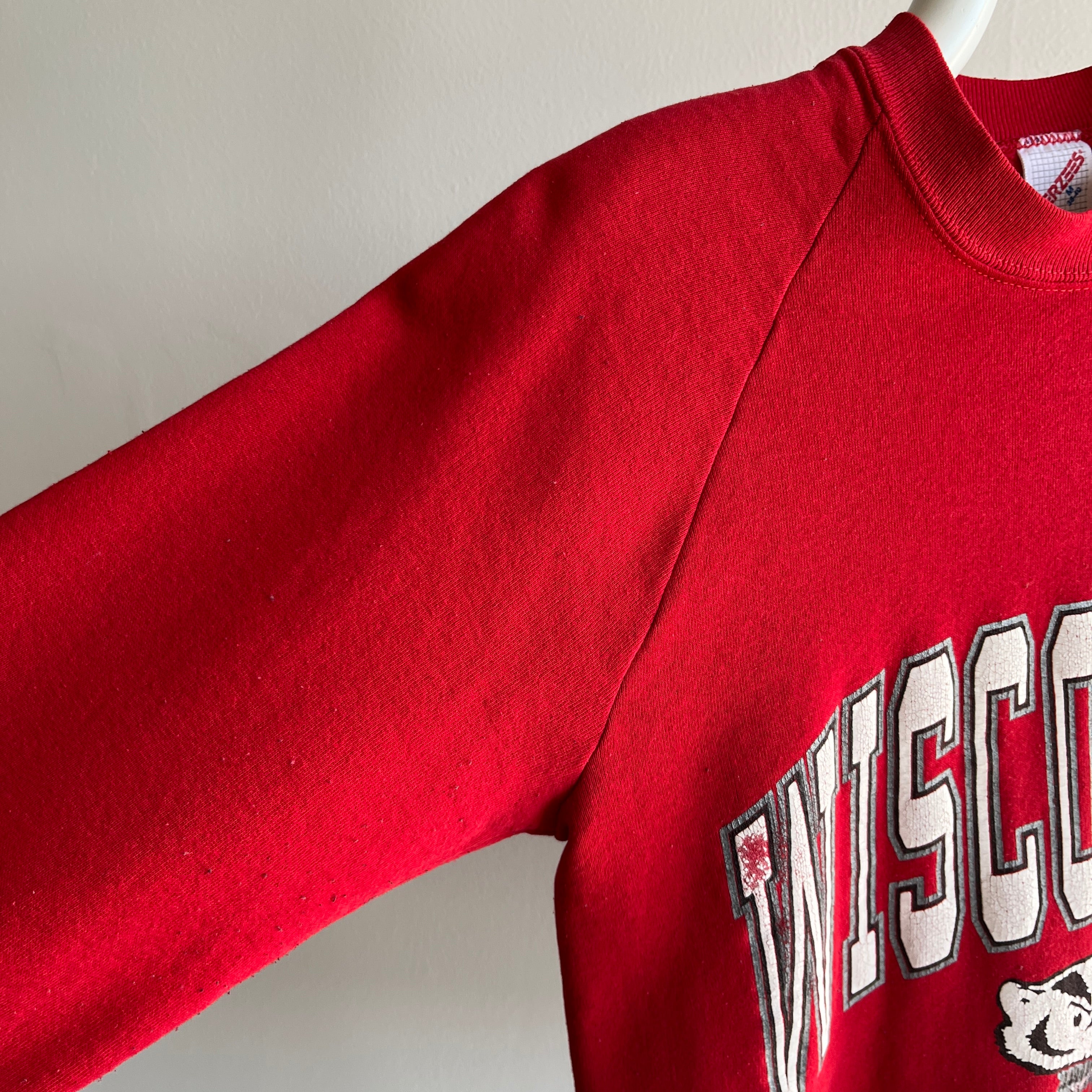 1980s Wisconsin University Sweatshirt - YES!!!!