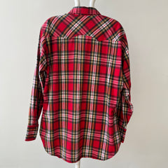 1990s Levis Pearl Snap Flannel