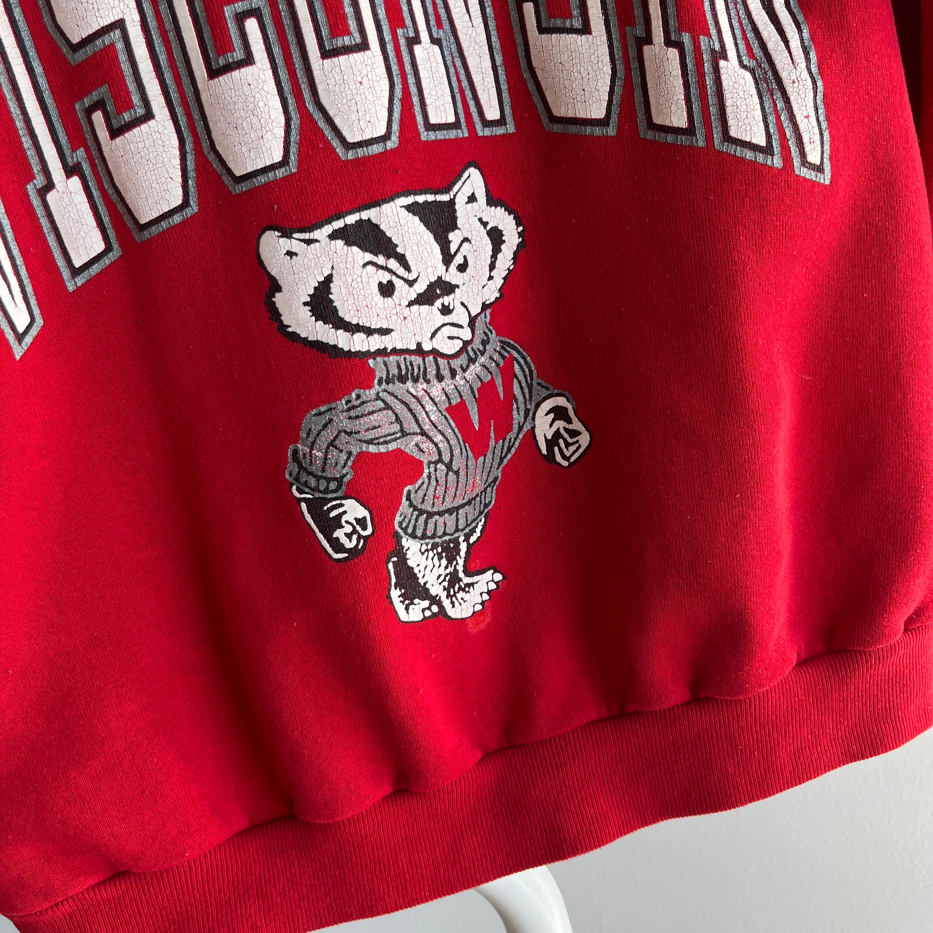 1980s Wisconsin University Sweatshirt - YES!!!!