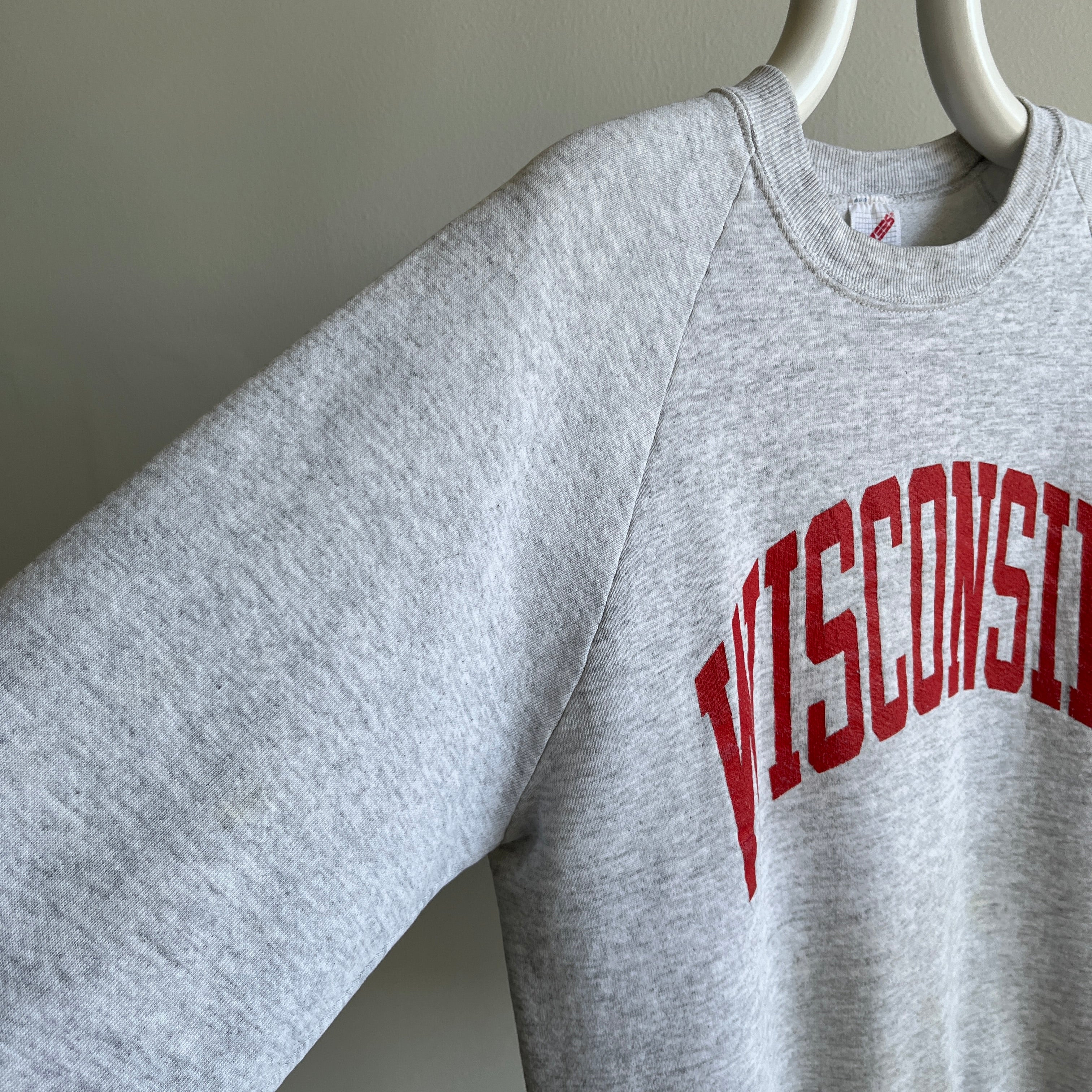 1980s Classic University of Wisconsin Sweatshirt