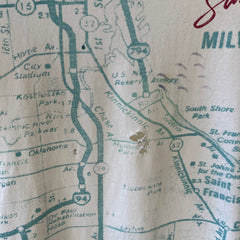 1980s Summer Fest Milwaukee All Over Print T Shirt - Thrashed