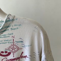 1980s Summer Fest Milwaukee All Over Print T Shirt - Thrashed