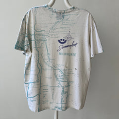 1980s Summer Fest Milwaukee All Over Print T Shirt - Thrashed