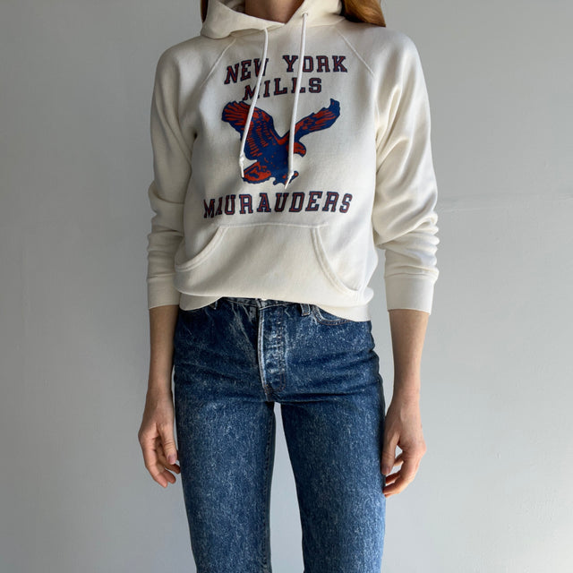 1970s New York Mills Maurauders Hoodie by Sportswear