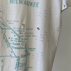 1980s Summer Fest Milwaukee All Over Print T Shirt - Thrashed
