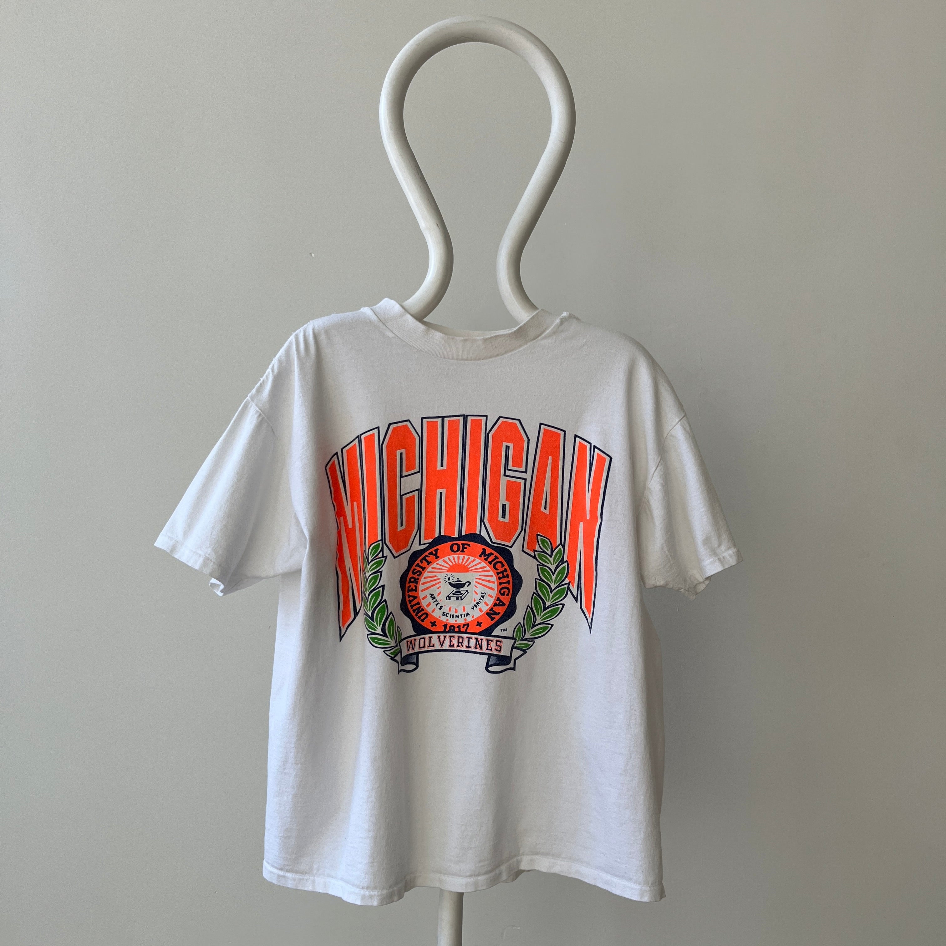 1980s Michigan Wolverines T Shirt