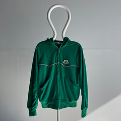 1970s Pioneer Seed Patch Hoodie with No Fleece, But a Great Zipper