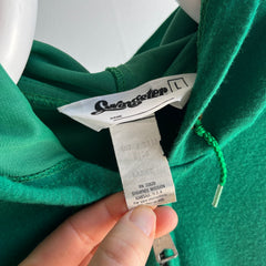 1970s Pioneer Seed Patch Hoodie with No Fleece, But a Great Zipper