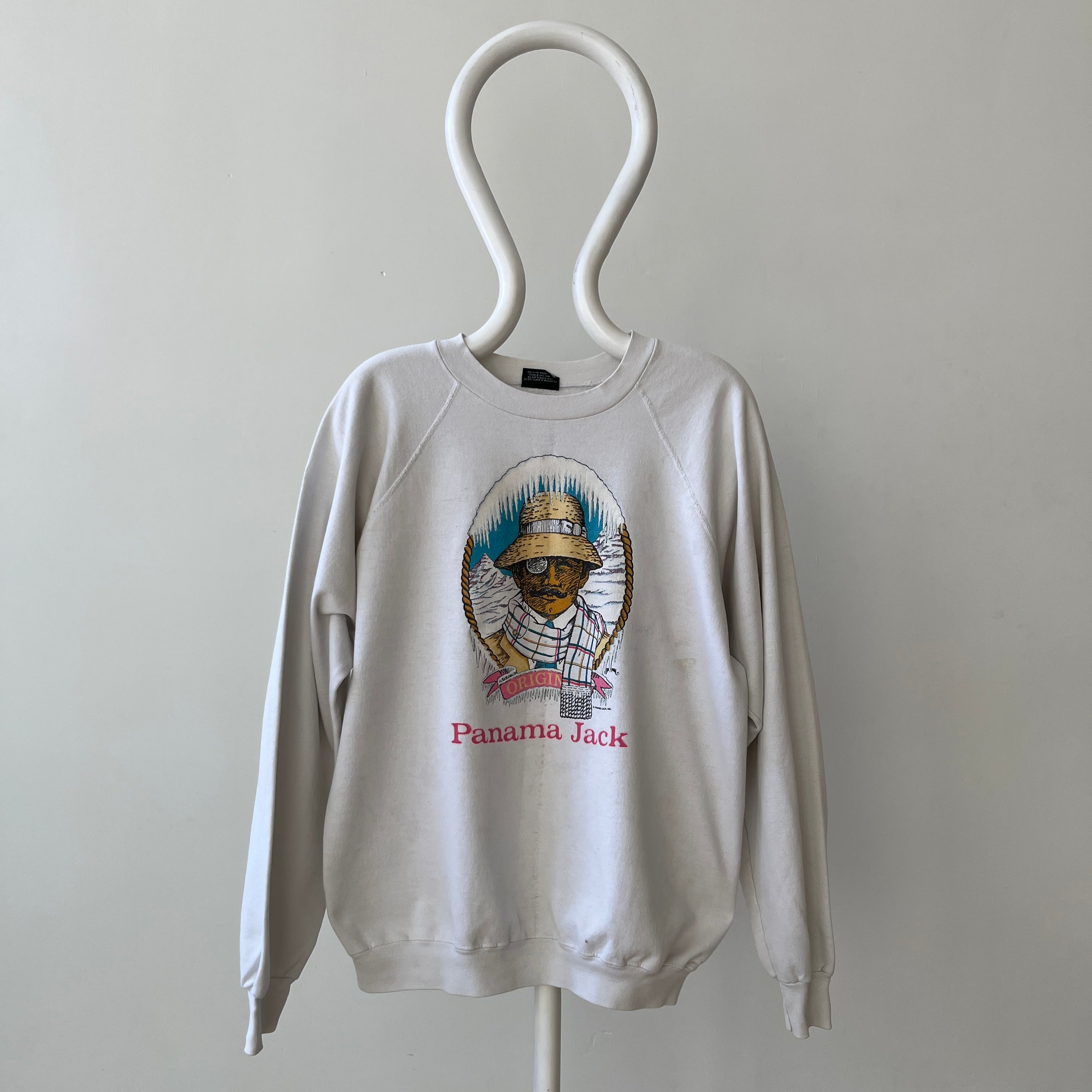 1983 Panama Jack Off White Sweatshirt - 