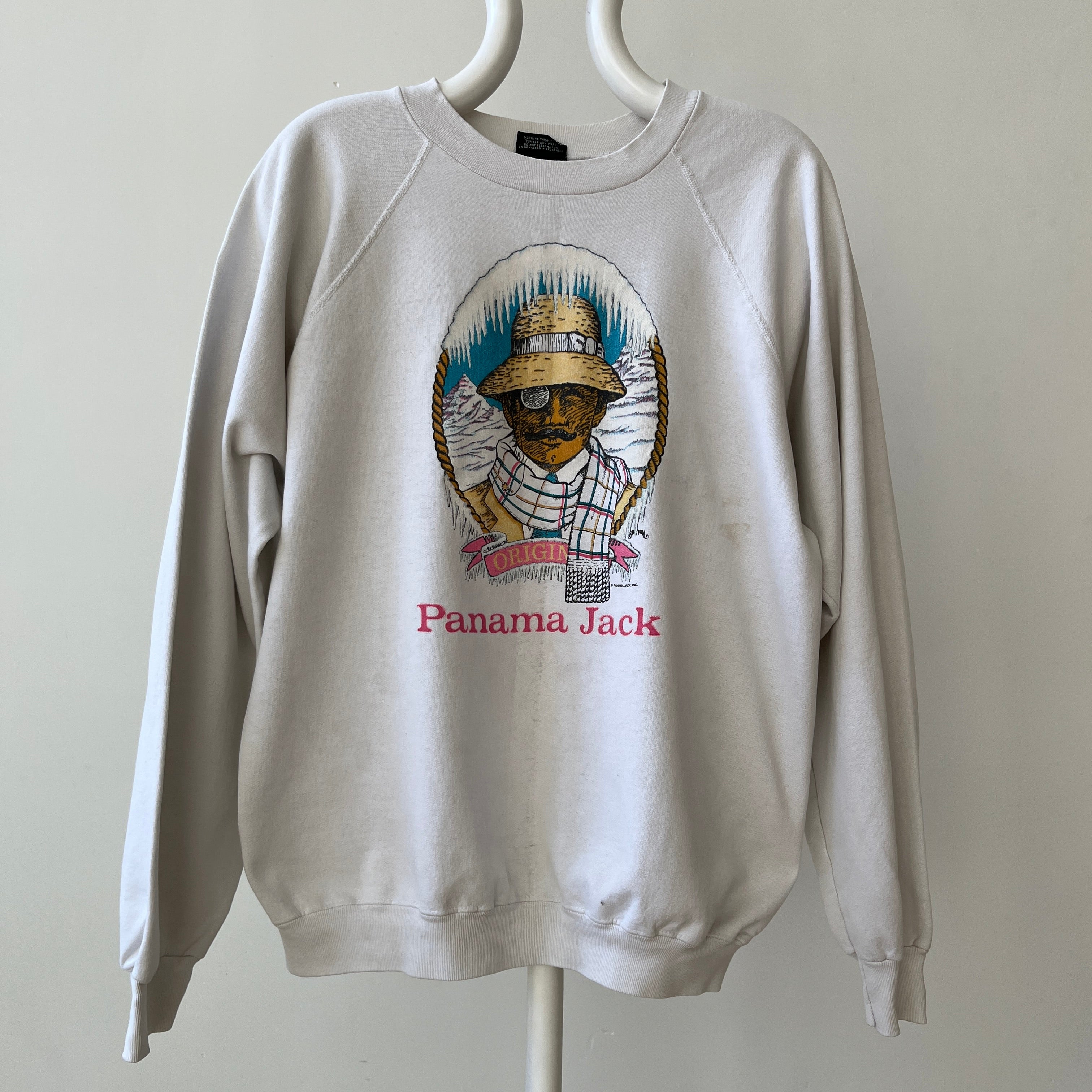 1983 Panama Jack Off White Sweatshirt - 