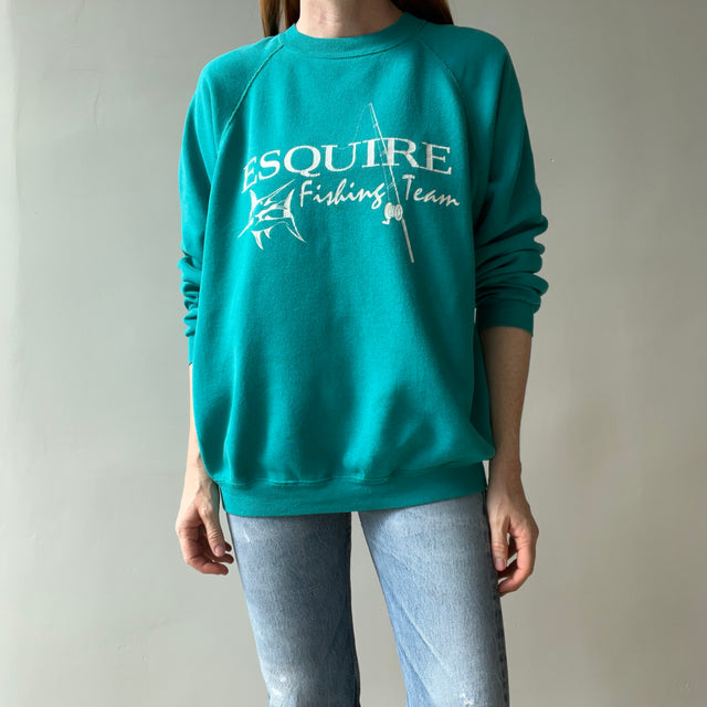 1980s Esquire Fishing Team Sweatshirt