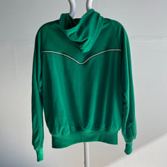 1970s Pioneer Seed Patch Hoodie with No Fleece, But a Great Zipper