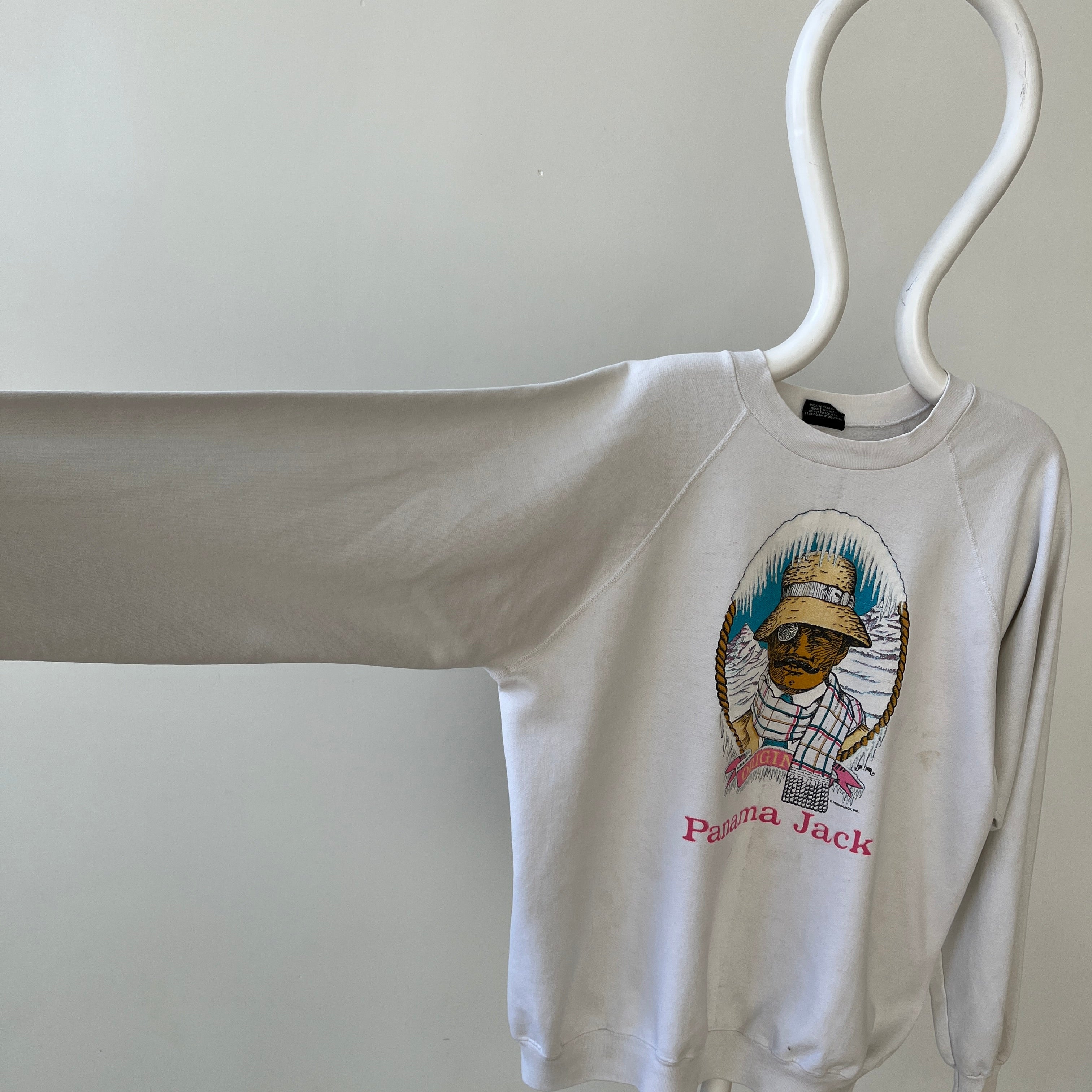 1983 Panama Jack Off White Sweatshirt - 