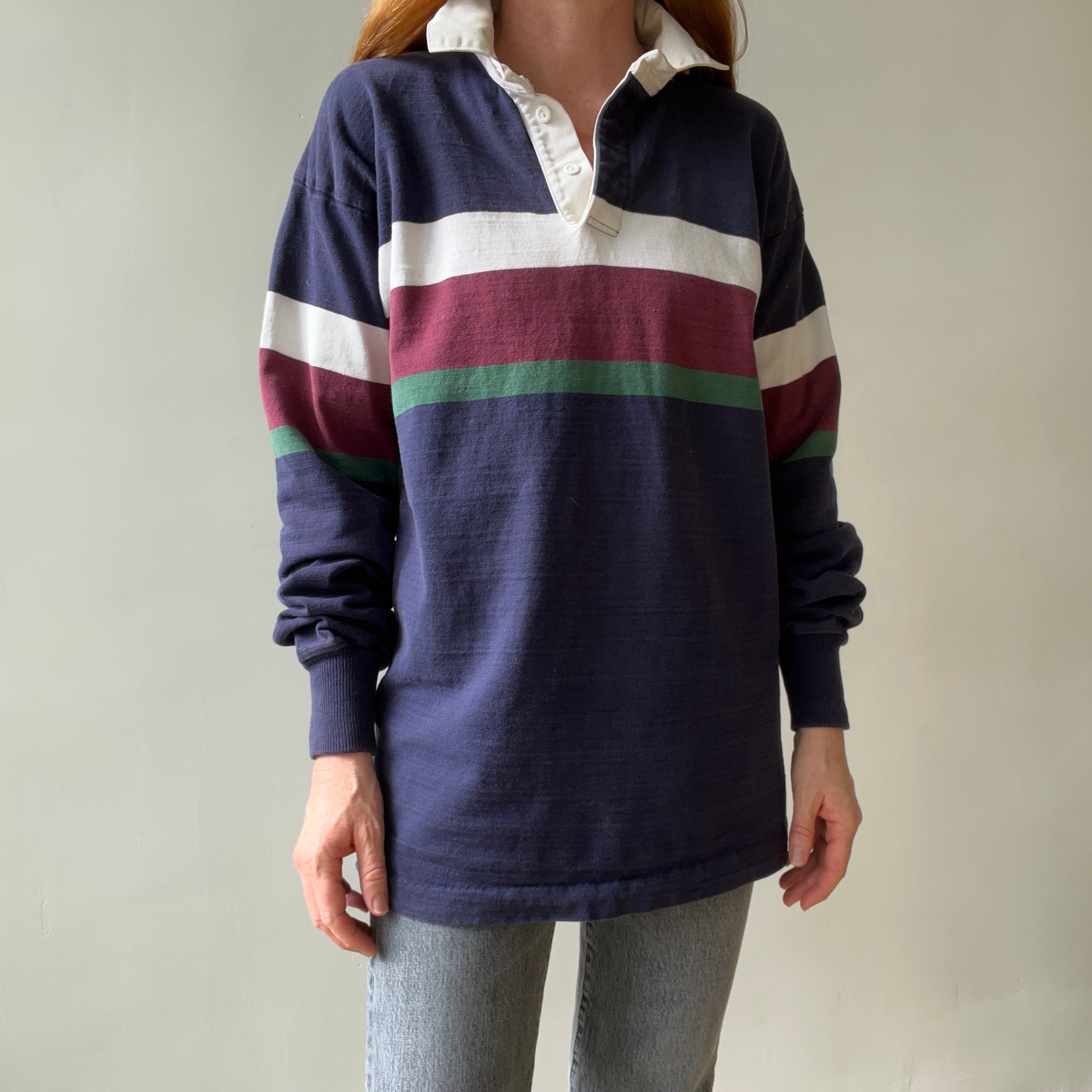 1980s L.L. Bean Rugby Shirt
