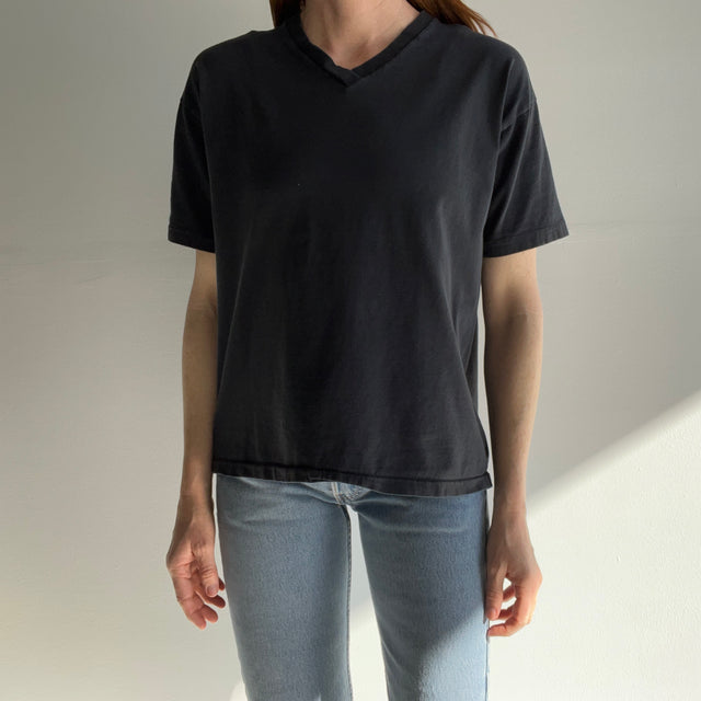 1990s USA Made Cotton Gap V-Neck