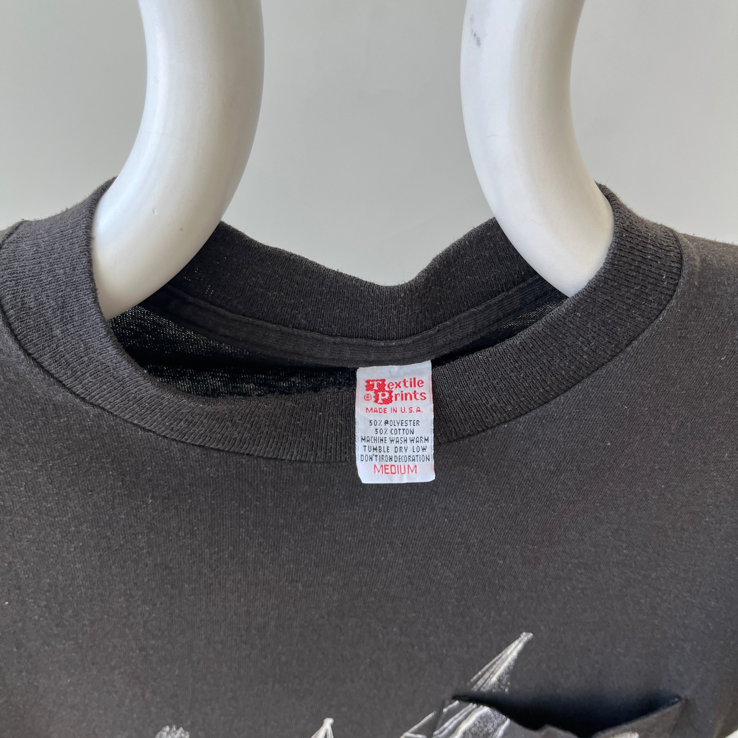 1980s Lake Geneva Wisconsin Pocket T Shirt - THIS