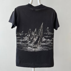 1980s Lake Geneva Wisconsin Pocket T Shirt - THIS
