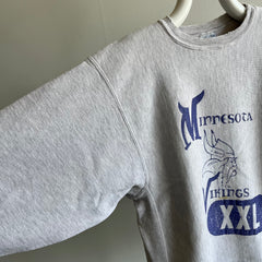 1980s Nicely Thrashed Minnesota Vikings Sweatshirt