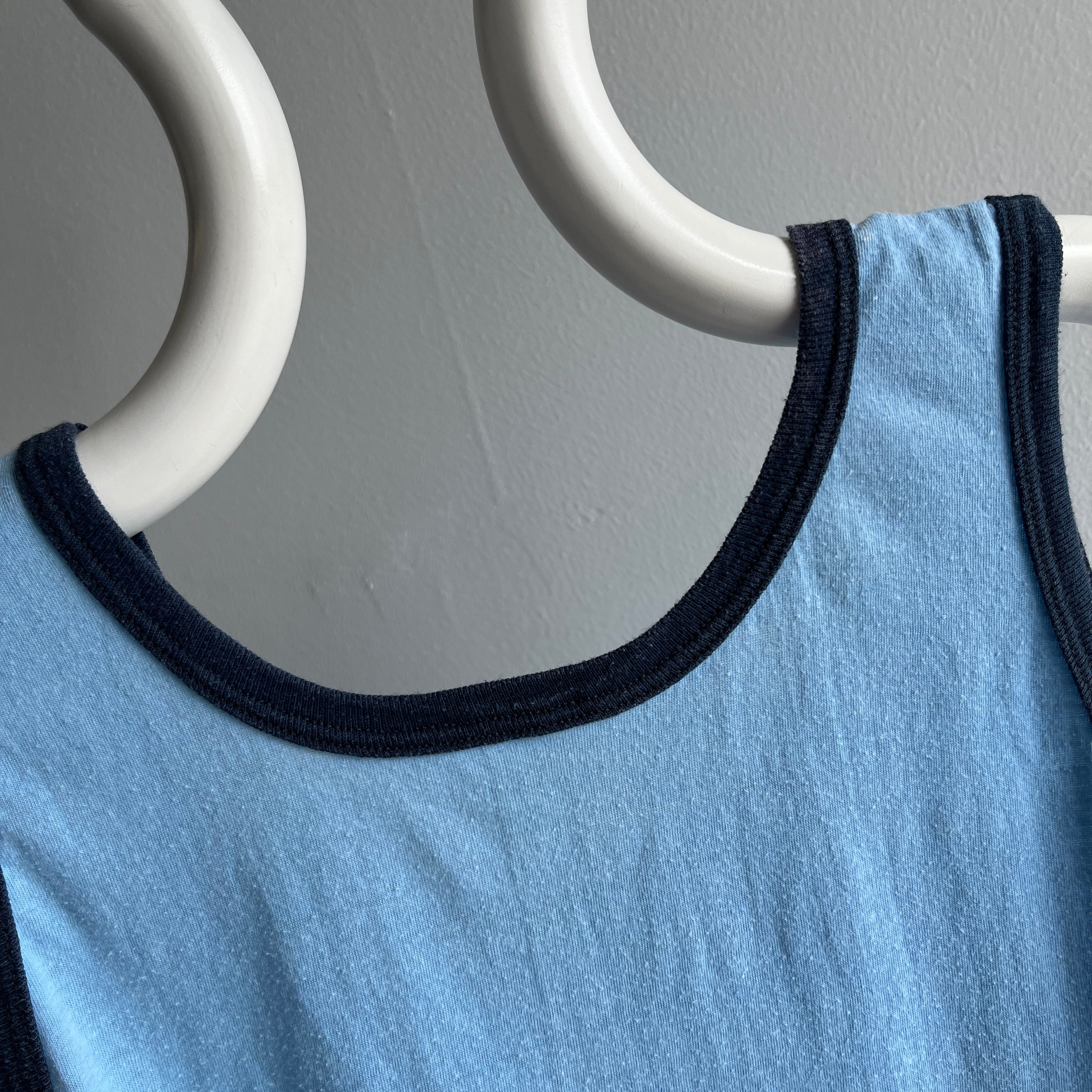 1970s Two Tone Tank Top